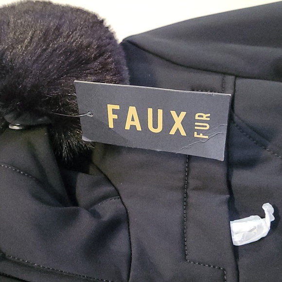 Goldbergh Parry Belted Hooded Faux Fur Trimmed Ski Suit In Black 4 NWT - Picture 14 of 16